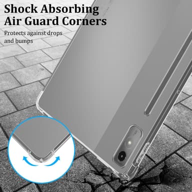Lenovo Tab P12 deksel ultra slim (gjennomsiktig)