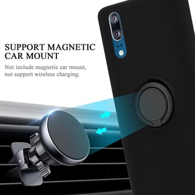 Deksel Huawei P20 Ring Case (svart)