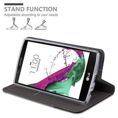 LG G4 / G4 PLUS lommebokdeksel etui (grå)