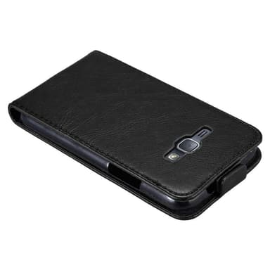 Samsung Galaxy J1 2016 deksel flip cover (svart)
