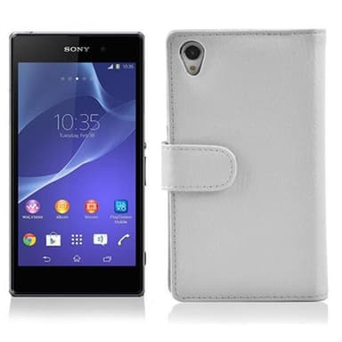 Sony Xperia Z2 lommebokdeksel etui (hvit)