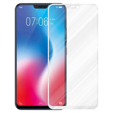 Vivo V9 Skjermbeskytter Skärmskydd (hvit)