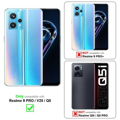 Realme 9 PRO / V25 / Q5 Deksel 360 Case Cover