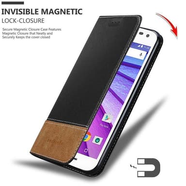 Motorola MOTO G3 Deksel Case Cover (svart)