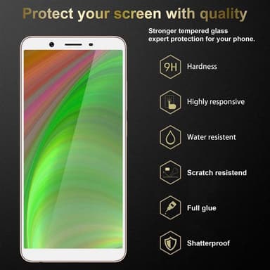 Vivo Y71 Skjermbeskytter Skärmskydd (hvit)
