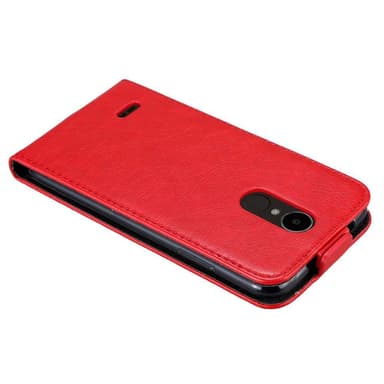 LG K4 2017 deksel flip cover (rød)
