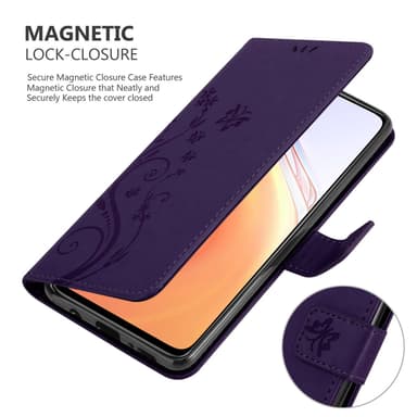 Xiaomi Mi 10T / Mi 10T PRO lommebokdeksel Blomster