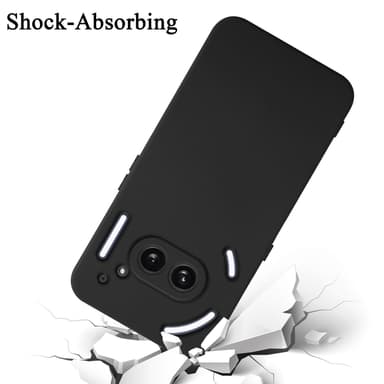 Nothing Phone 2a silikondeksel case (svart)