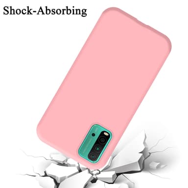 Xiaomi RedMi 9T / POCO M3 silikondeksel case (rosa)