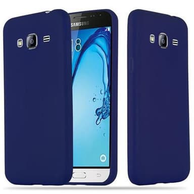 Deksel Samsung Galaxy J3 2015 Silikon cover (blå)
