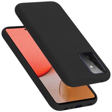 Samsung Galaxy A72 4G / 5G silikondeksel case (svart)