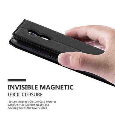 Honor 6A lommebokdeksel case (svart)