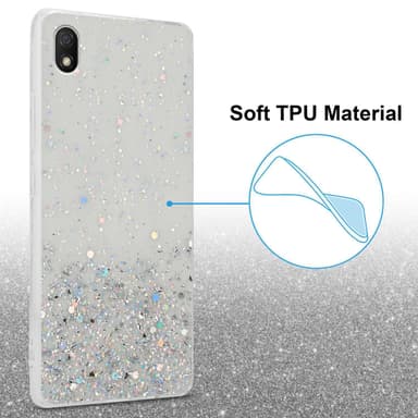 Xiaomi RedMi 9A / RedMi 9AT Silikondeksel Glitter