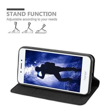 Honor 6A lommebokdeksel case (svart)