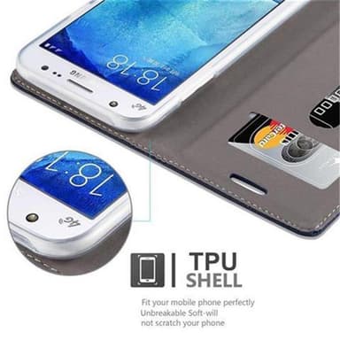 Samsung Galaxy J5 2015 lommebokdeksel etui (blå)