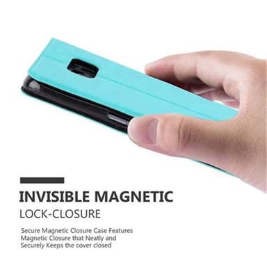 Samsung Galaxy S7 EDGE lommebokdeksel cover (turkis)