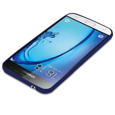 Deksel Samsung Galaxy J3 2015 Silikon cover (blå)