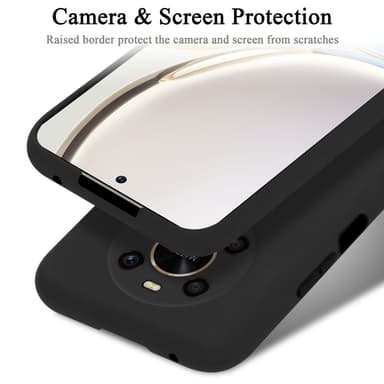 Honor MAGIC 4 LITE silikondeksel case (Svart)