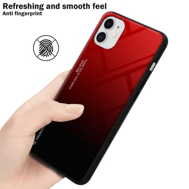 Deksel iPhone 11 Case Cover (svart)