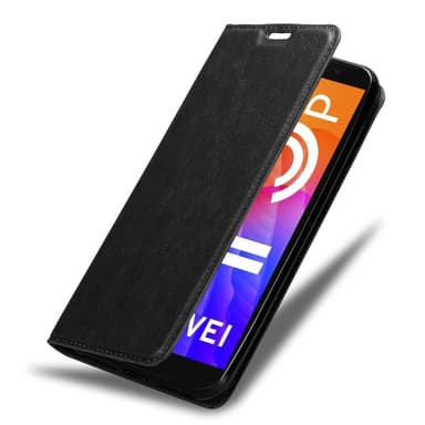 Honor 9S / Huawei Y5P lommebokdeksel case (svart)