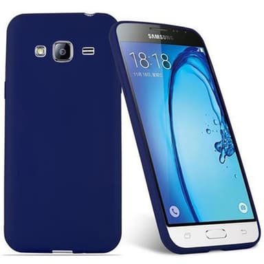 Deksel Samsung Galaxy J3 2015 Silikon cover (blå)