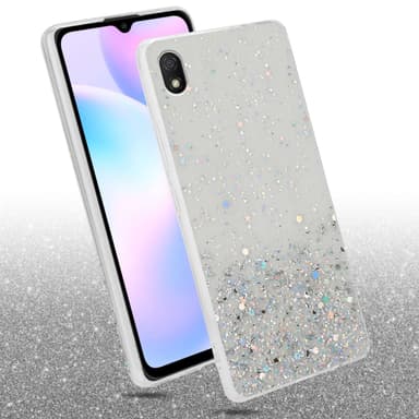 Xiaomi RedMi 9A / RedMi 9AT Silikondeksel Glitter
