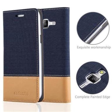 Samsung Galaxy J5 2015 lommebokdeksel etui (blå)