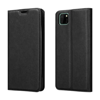 Honor 9S / Huawei Y5P lommebokdeksel case (svart)
