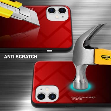 Deksel iPhone 11 Case Cover (svart)