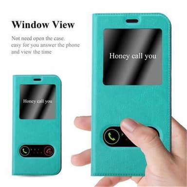 Samsung Galaxy S8 lommebokdeksel cover (turkis)