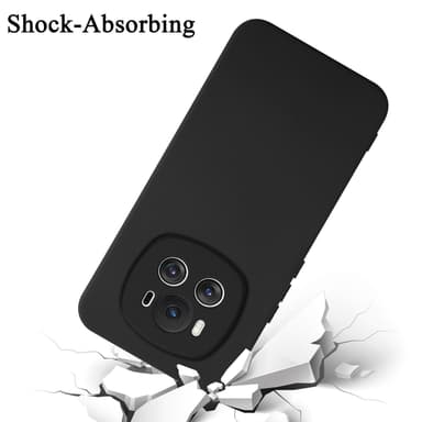 Honor Magic 6 silikondeksel case (Svart)