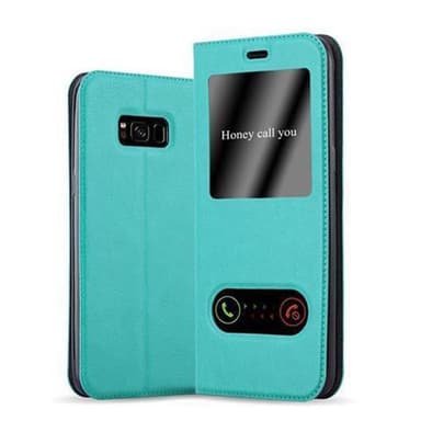 Samsung Galaxy S8 lommebokdeksel cover (turkis)