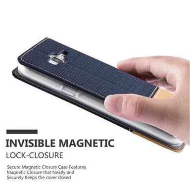Samsung Galaxy J5 2015 lommebokdeksel etui (blå)
