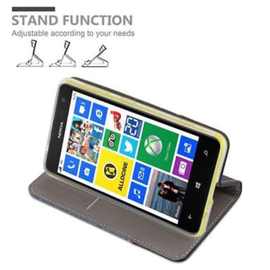 Nokia Lumia 625 lommebokdeksel etui (blå)