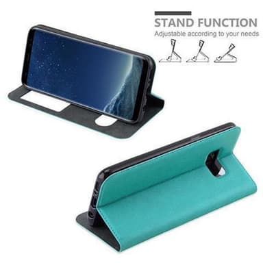 Samsung Galaxy S8 lommebokdeksel cover (turkis)