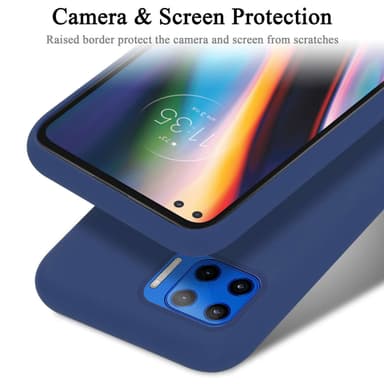 Motorola MOTO G 5G PLUS silikondeksel case (Blå)