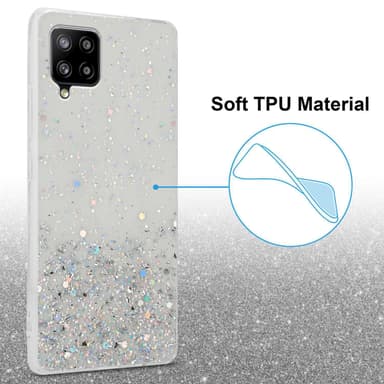 Samsung Galaxy A42 5G / M42 5G Silikondeksel Glitter