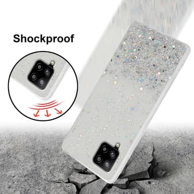 Samsung Galaxy A42 5G / M42 5G Silikondeksel Glitter