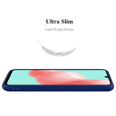 Deksel Samsung Galaxy A41 Silikon cover (blå)