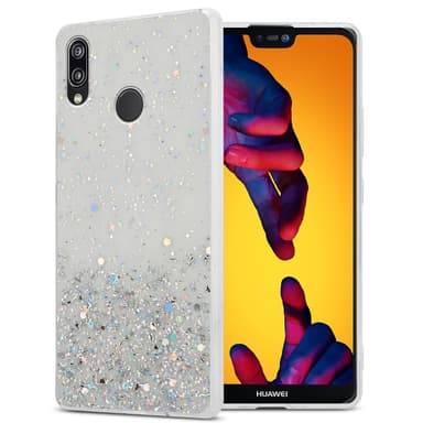 Huawei P20 LITE 2018 / NOVA 3E Silikondeksel Glitter