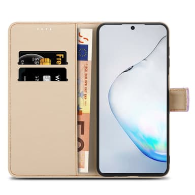 Samsung Galaxy NOTE 10 PLUS lommebokdeksel etui (lilla)