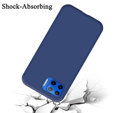 Motorola MOTO G 5G PLUS silikondeksel case (Blå)