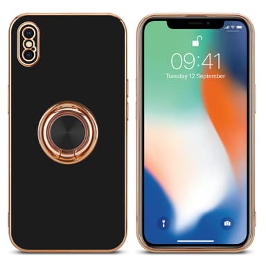 iPhone X / XS silikondeksel case (svart)