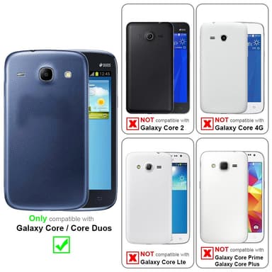Samsung Galaxy CORE / CORE DUOS Deksel Cover Etui