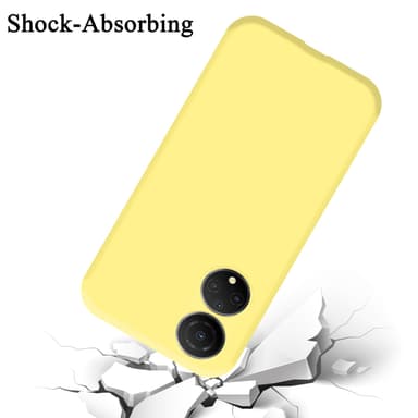 Honor X7 silikondeksel case (gul)