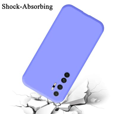 Xiaomi Mi NOTE 10 LITE silikondeksel case (Lilla)