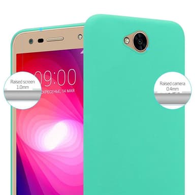 LG X POWER 2 Hardt Deksel Cover (grønn)
