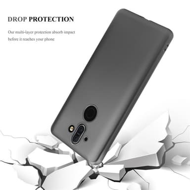 Deksel Nokia 8 Sirocco Case Cover (grå)