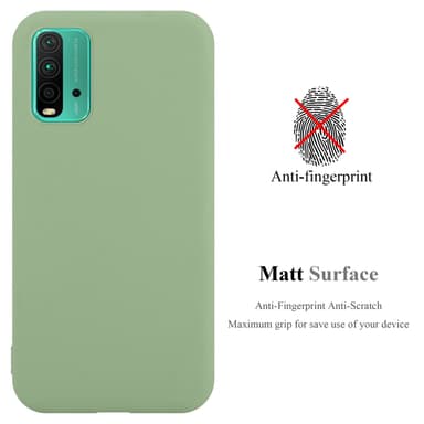 Deksel Xiaomi RedMi 9T / POCO M3 Silikon cover (grønn)