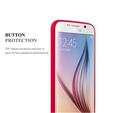 Deksel Samsung Galaxy S6 case (rød)